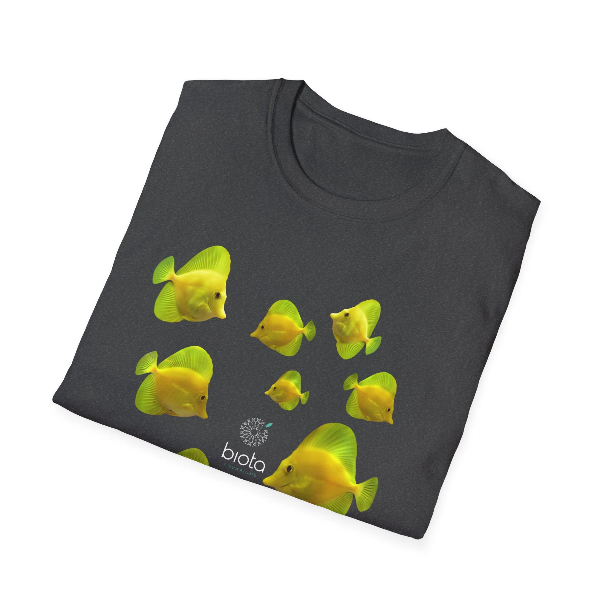 T-Shirt — Tropical Yellow Fish Graphic Tee - Image 28